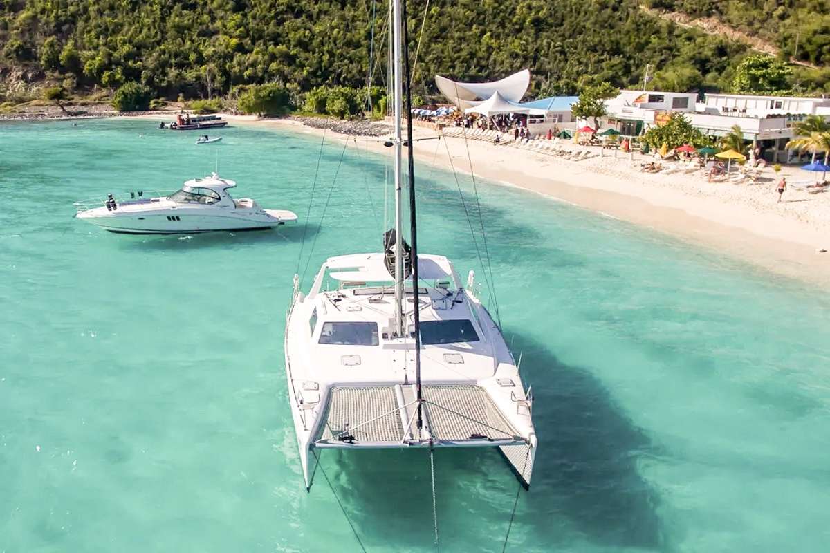S/V Moonstruck at anchor